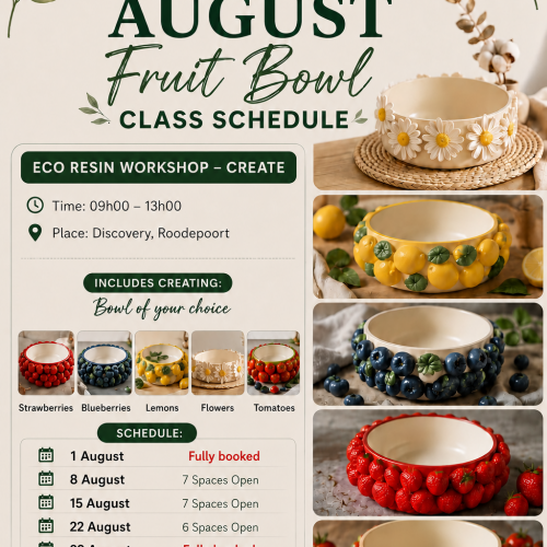 Bowl Workshop for August