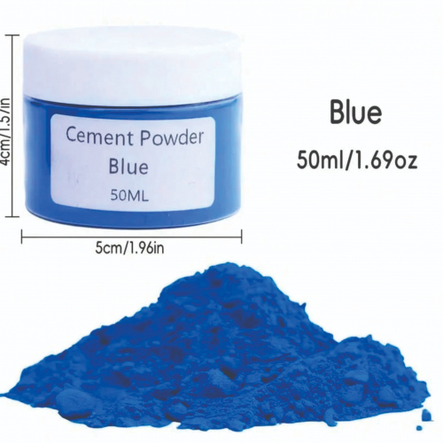 Blue Iron Oxide Pigment Powder 50ml  (1)
