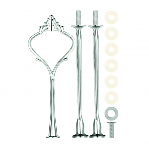 3 Tier Silver Centerpiece fittings