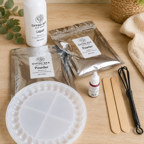 Gypso-Kea Eco Resin casting kit - Bubbles coaster 