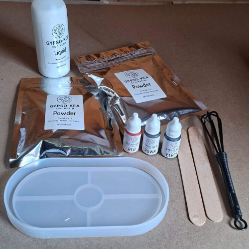 Gypso-Kea ECO RESIN CASTING KIT - Tray